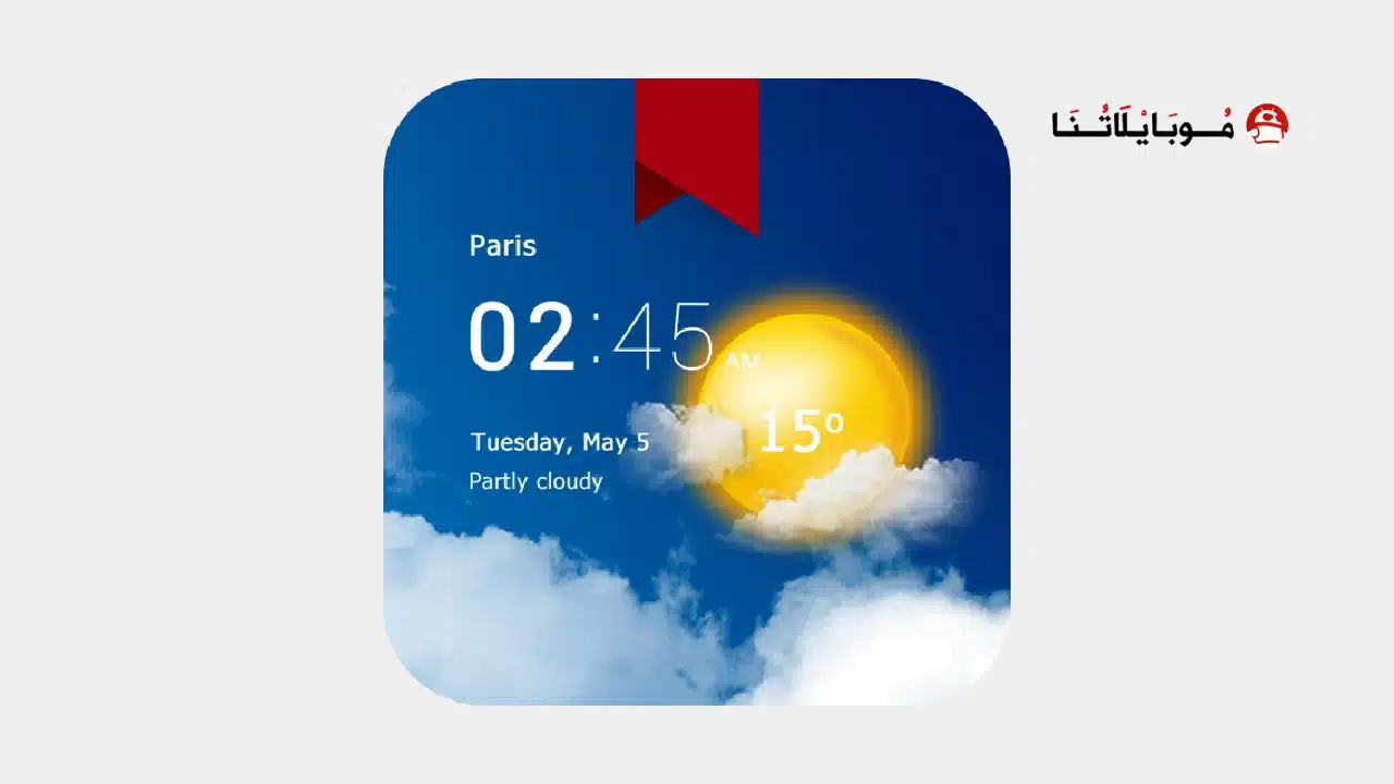 تحميل تطبيق Transparent Weather مهكر
