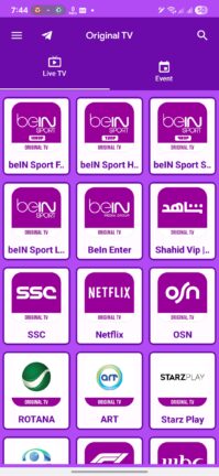 تحميل تطبيق اورجينال Original TV مهكر Apk للاندرويد 2026 أخر إصدار مجانا