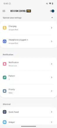 تحميل تطبيق Rotation Control Pro مهكر Apk للاندرويد 2026 أخر إصدار مجانا