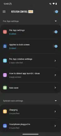 تحميل تطبيق Rotation Control Pro مهكر Apk للاندرويد 2026 أخر إصدار مجانا