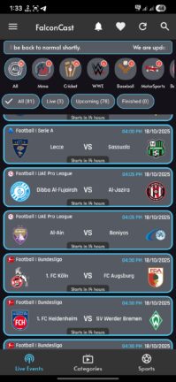 تحميل تطبيق FalconCast مهكر Apk للاندرويد 2026 أخر إصدار مجانا