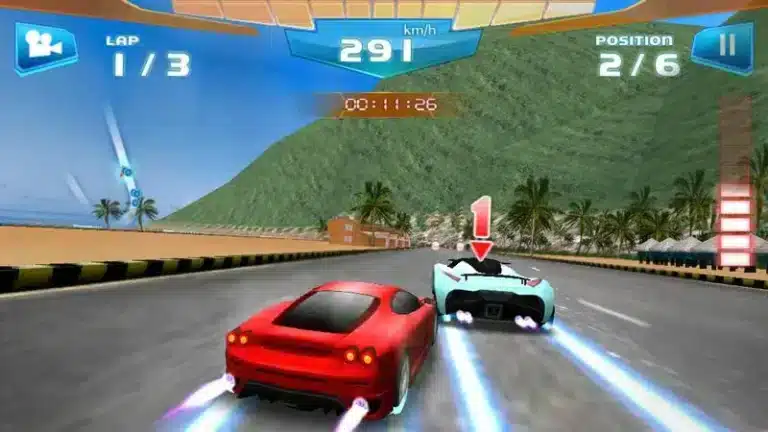تحميل لعبة Fast Racing 3D مهكرة Apk للاندرويد 2026 أخر إصدار مجانا