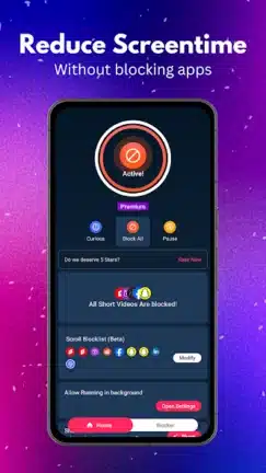 تحميل تطبيق مانع التمرير NoScroll مهكر Apk للاندرويد 2026 أخر إصدار مجانا