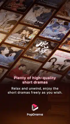 تحميل تطبيق Pop Drama مهكر Apk للاندرويد 2026 أخر إصدار مجانا