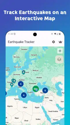 تحميل تطبيق Earthquake Tracker مهكر Apk للاندرويد 2026 أخر إصدار مجانا