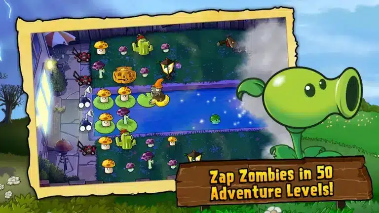 تحميل لعبة Plants vs Zombies مهكرة Apk للاندرويد 2026 أخر إصدار مجانا