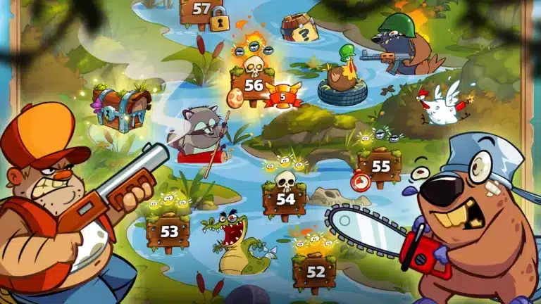 تحميل لعبة Swamp Attack 2 مهكرة Apk للاندرويد 2026 أخر إصدار مجانا