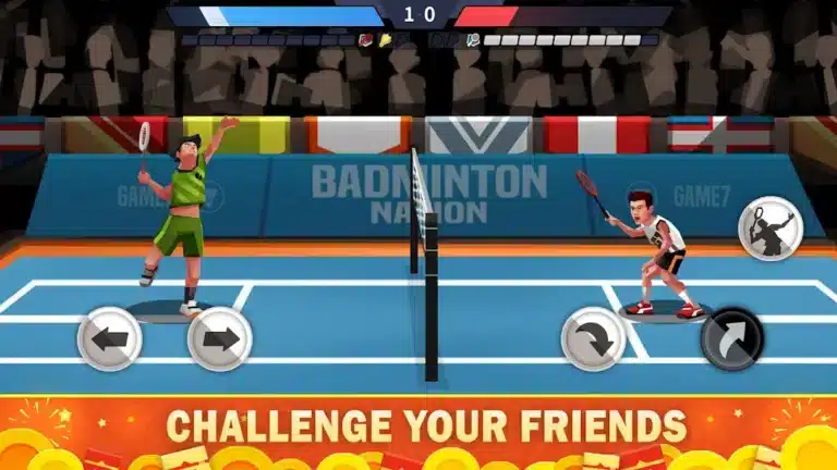 تحميل لعبة Badminton League مهكرة Apk للاندرويد 2026 أخر إصدار مجانا