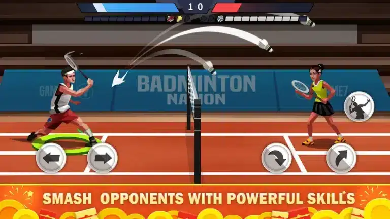 تحميل لعبة Badminton League مهكرة Apk للاندرويد 2026 أخر إصدار مجانا