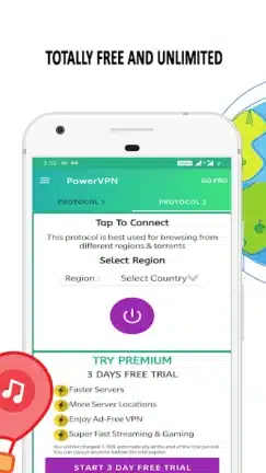 تحميل برنامج Power VPN مهكر Apk للاندرويد 2026 أخر إصدار مجانا