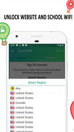 تحميل برنامج Power VPN مهكر Apk للاندرويد 2026 أخر إصدار مجانا