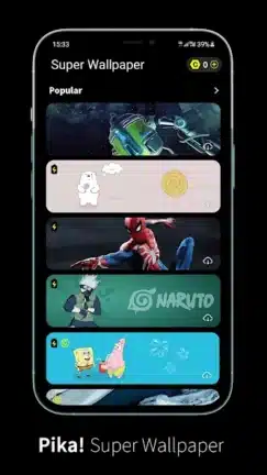 تحميل تطبيق Pika Super Wallpaper مهكر Apk للاندرويد 2026 أخر إصدار مجانا