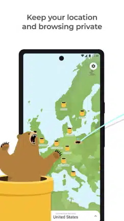 تحميل تطبيق TunnelBear VPN مهكر Apk للاندرويد 2026 أخر إصدار مجانا