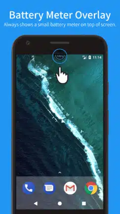 تحميل تطبيق Battery Meter Overlay مهكر Apk للاندرويد 2026 أخر إصدار مجانا