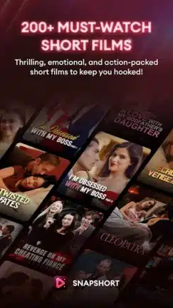 تحميل تطبيق SnapShort مهكر Apk للاندرويد 2026 أخر إصدار مجانا