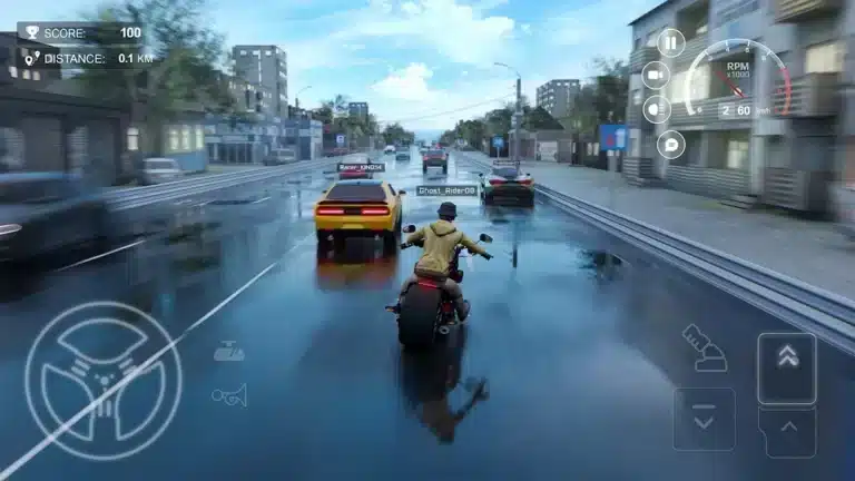 تحميل لعبة Traffic Racer Russian Village مهكرة Apk للاندرويد 2026 أخر إصدار مجانا