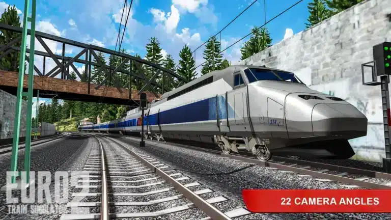تحميل لعبة Euro Train Simulator 2 مهكرة Apk للاندرويد 2026 أخر إصدار مجانا