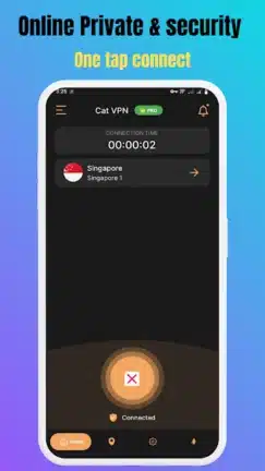تحميل تطبيق Cat VPN مهكر Apk للاندرويد 2026 أخر إصدار مجانا