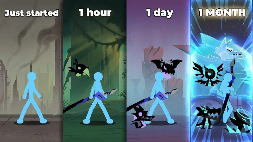 تحميل لعبة Epic Stickman مهكرة Apk للاندرويد 2026 أخر إصدار مجانا