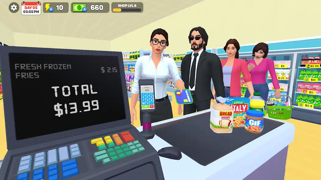 تحميل لعبة My Supermarket Simulator 3D مهكرة Apk للاندرويد 2026 أخر إصدار مجانا