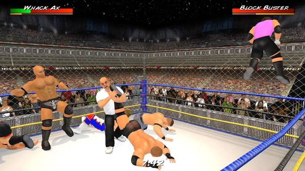 تحميل لعبة Wrestling Revolution 3D مهكرة Apk للاندرويد 2026 أخر إصدار مجانا