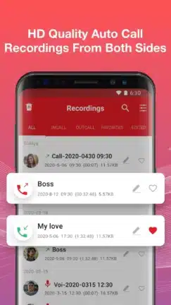 تطبيق Call Recorder مهكر