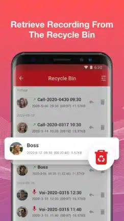 تطبيق Call Recorder مهكر