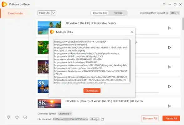تحميل تطبيق UniTube مهكر Apk للاندرويد 2026 أخر إصدار مجانا