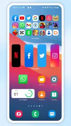 تحميل تطبيق Top Widgets مهكر Apk للاندرويد 2026 أخر إصدار مجانا
