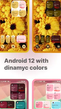 تطبيق Battery Widget مهكر