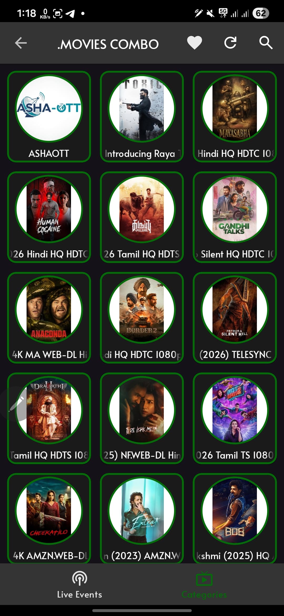 تحميل تطبيق Asha OTT مهكر Apk للاندرويد 2026 أخر إصدار مجانا