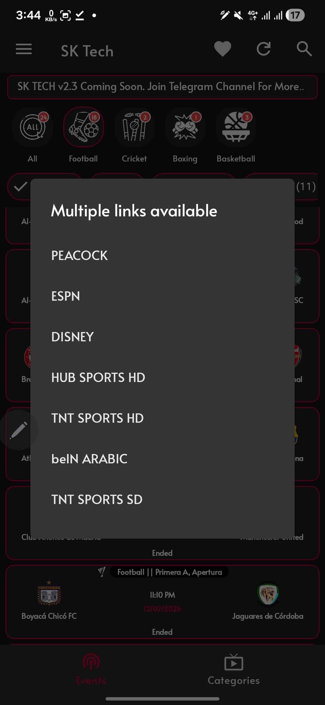 تحميل تطبيق SK Tech مهكر Apk للمباريات والقنوات للندرويد 2026 أخر إصدار مجانا