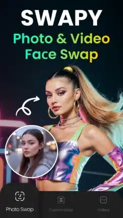 تحميل تطبيق Swapy Photo Face Swap مهكر Apk للاندرويد 2026 أخر إصدار مجانا