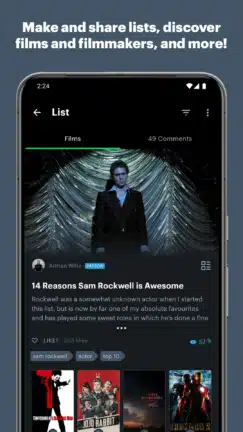 تحميل تطبيق Letterboxd مهكر Apk للاندرويد 2026 أخر إصدار مجانا