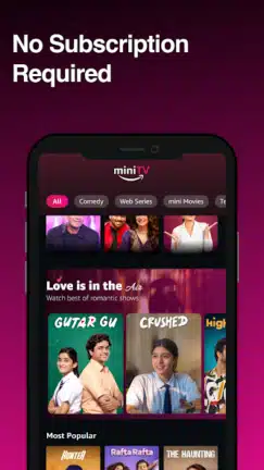 تحميل تطبيق Amazon miniTV مهكر Apk للاندرويد 2026 أخر إصدار مجانا