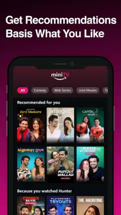 تحميل تطبيق Amazon miniTV مهكر Apk للاندرويد 2026 أخر إصدار مجانا