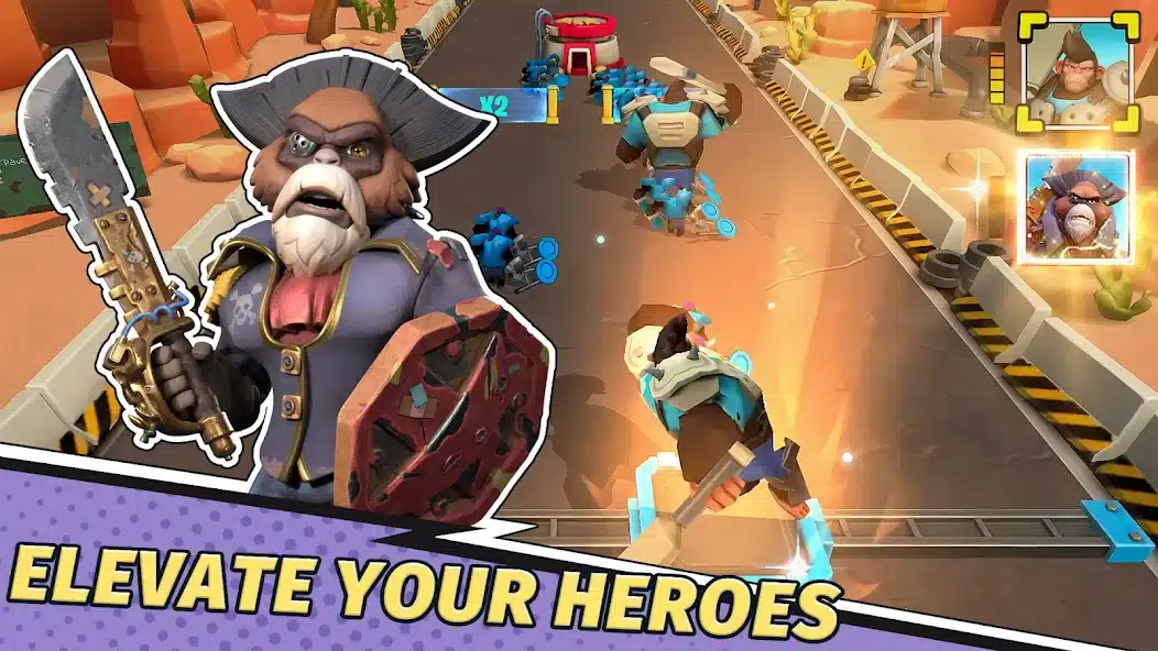 تحميل لعبة Monkey Control مهكرة Apk للاندرويد 2026 أخر إصدار مجانا