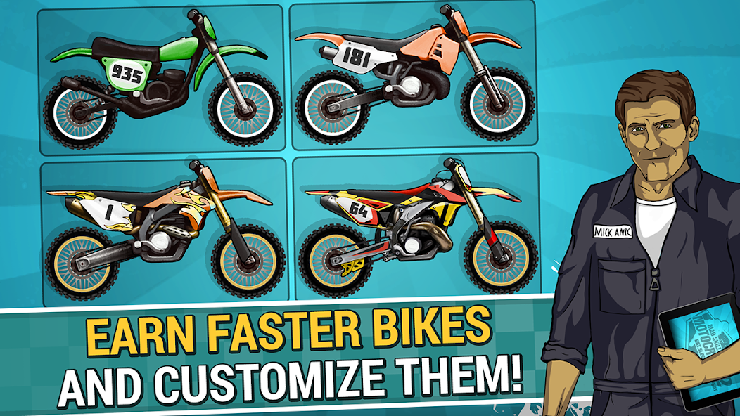 تحميل لعبة Mad Skills Motocross 2 مهكرة Apk للاندرويد 2026 أخر إصدار مجانا