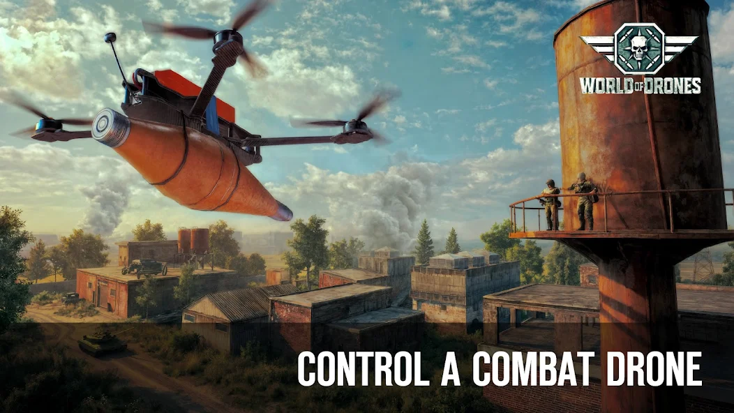 تحميل لعبة World of Drones مهكرة Apk للاندرويد 2026 أخر إصدار مجانا