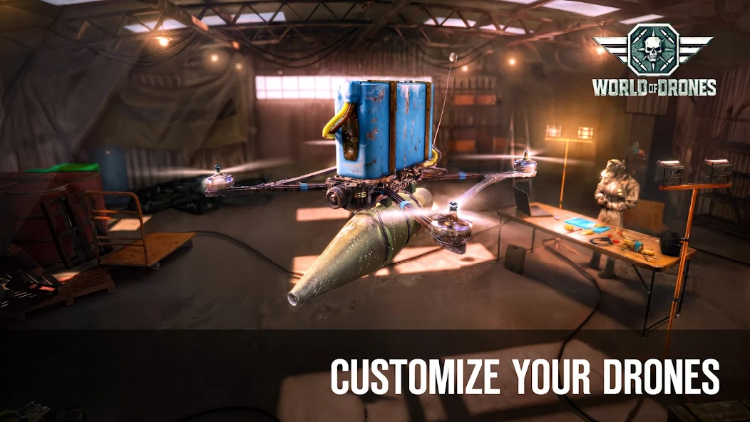 تحميل لعبة World of Drones مهكرة Apk للاندرويد 2026 أخر إصدار مجانا
