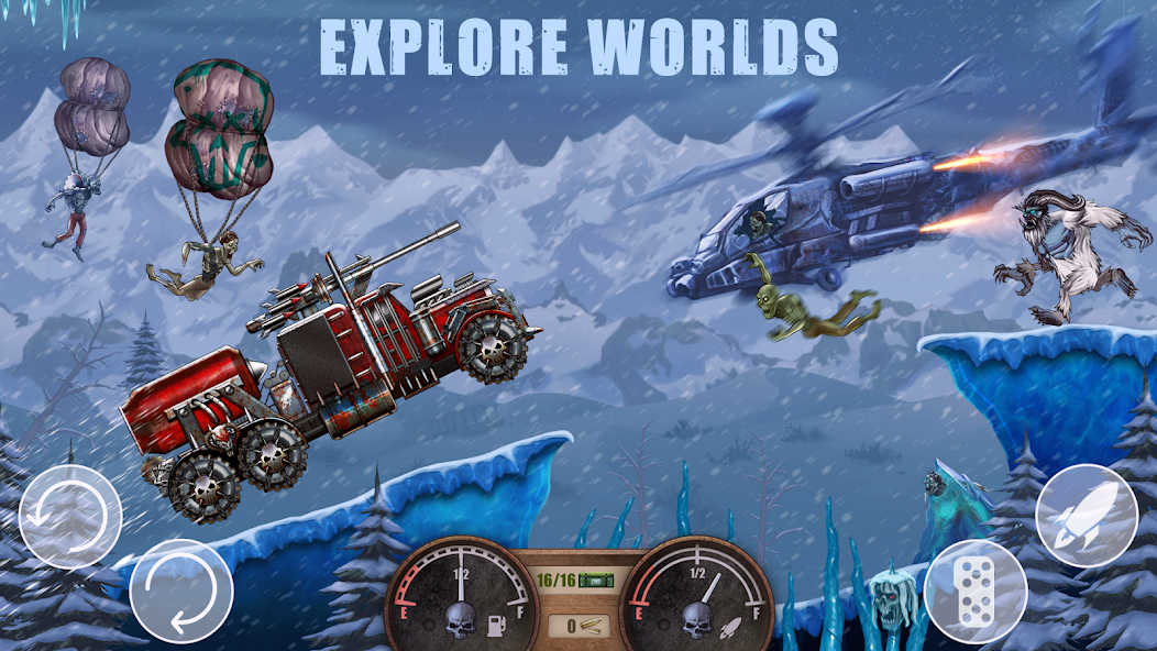 تحميل لعبة Zombie Hill Racing مهكرة Apk للاندرويد 2026 أخر إصدار مجانا