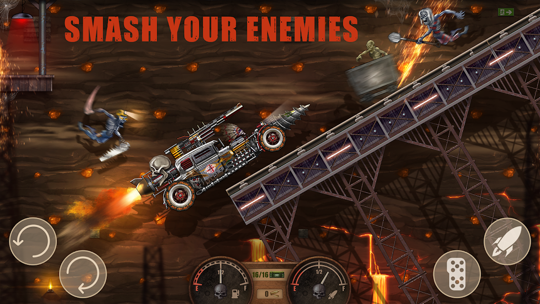 تحميل لعبة Zombie Hill Racing مهكرة Apk للاندرويد 2026 أخر إصدار مجانا