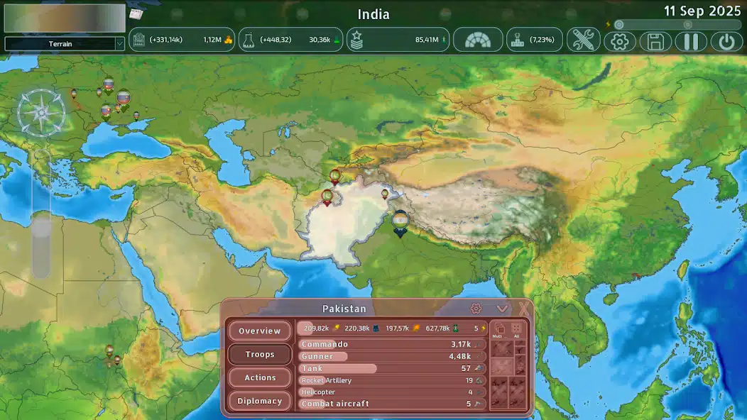 تحميل لعبة Dummynation مهكرة Apk للاندرويد 2026 أخر إصدار مجانا