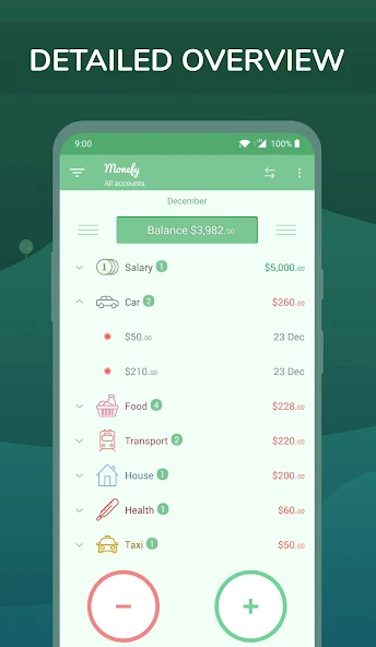 تنزيل تطبيق Monefy مهكر للاندرويد Apk أخر اصدار 2026 مجانا